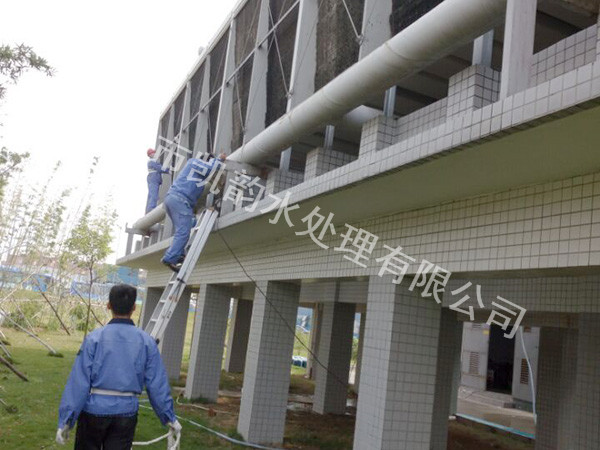 循环水系统清洗中